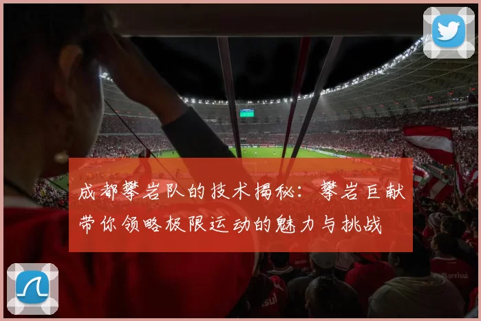 成都攀岩队的技术揭秘：攀岩巨献带你领略极限运动的魅力与挑战